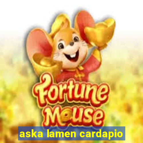 aska lamen cardapio